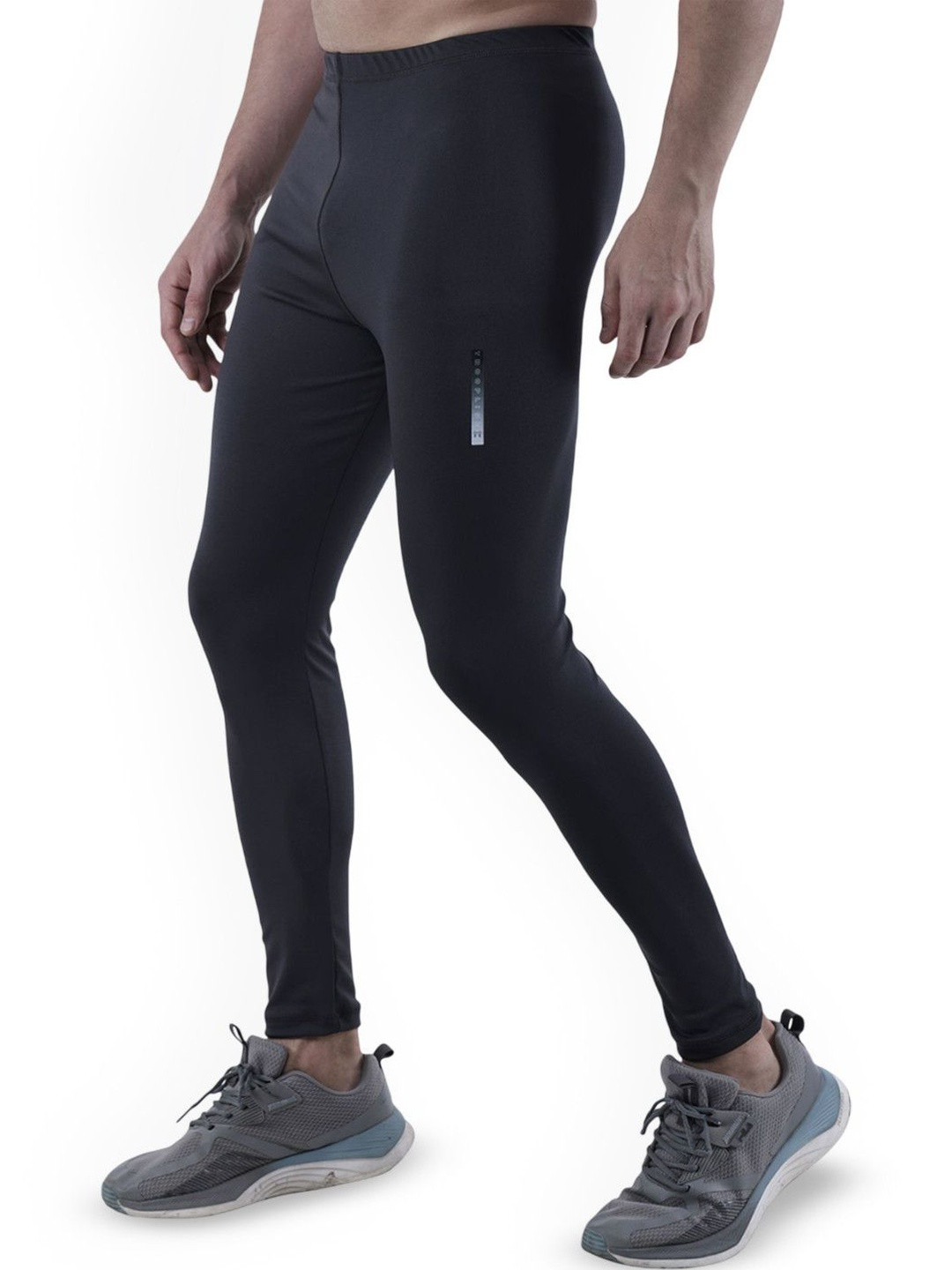 TroopLine Men Solid Dri-FIT Ankle Length Tight