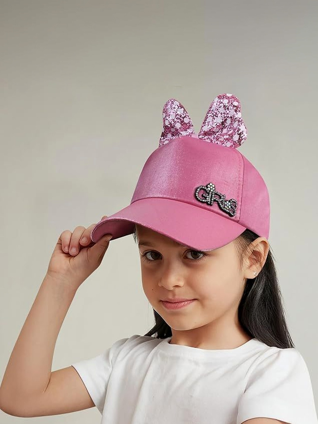 JENNA Kids Embellished Cotton Baseball Cap