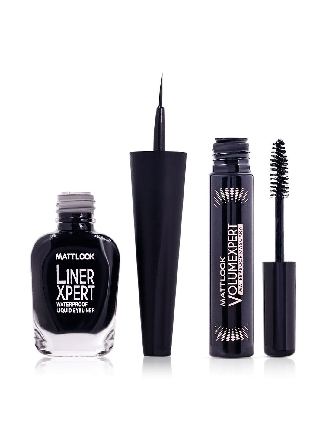 MATTLOOK Set Of 2 Mascara & Eyeliner - 6ml Each