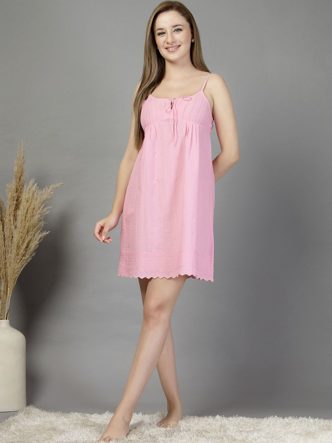 JEFF COOPER Embroidered Nightdress