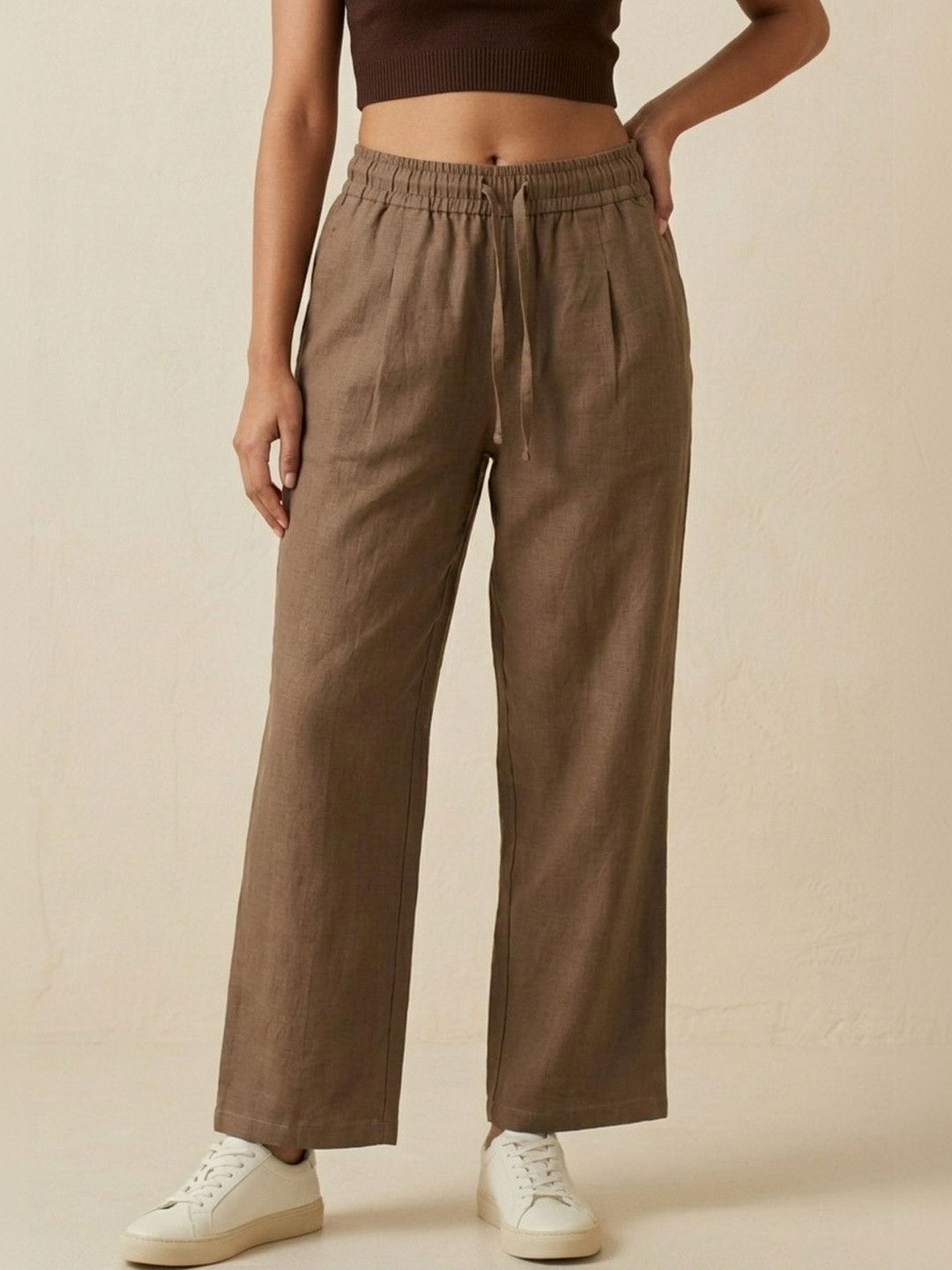 Wineberry Women Straight Fit Track Pants
