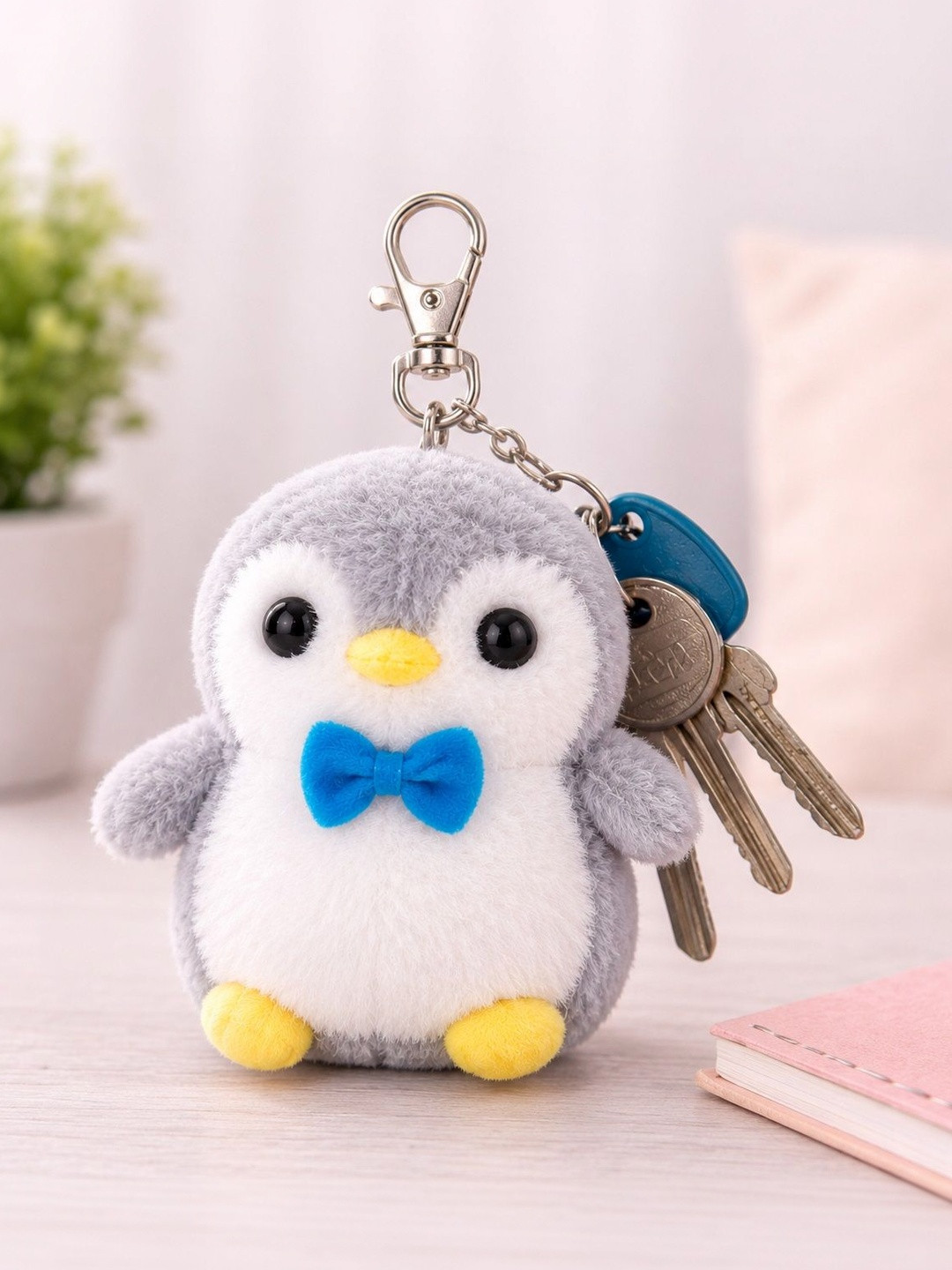 Teddy Daddy Muffin Teddy Penguin Key chain Plush