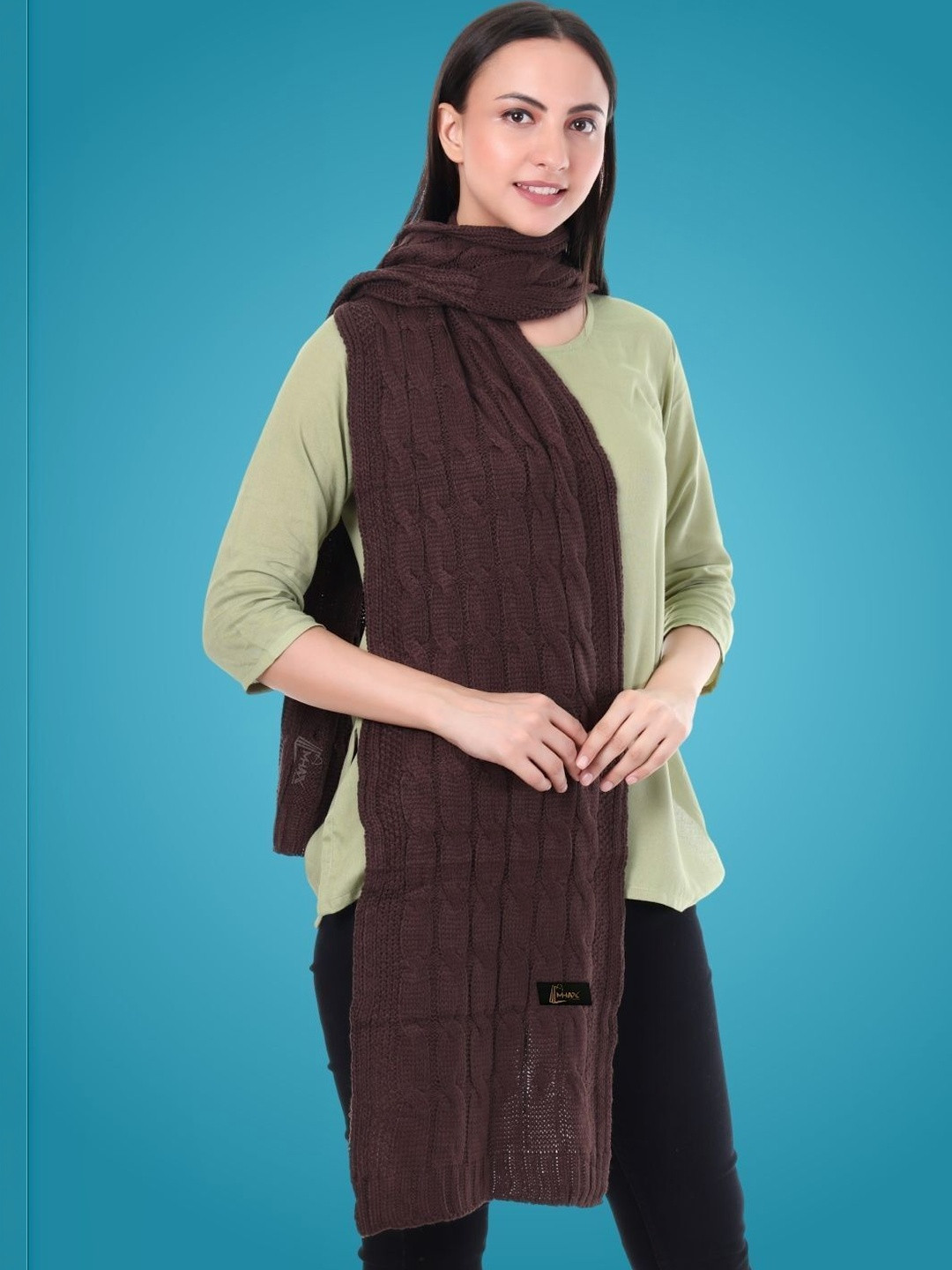 MHAX Women Merino Wool Mufflers
