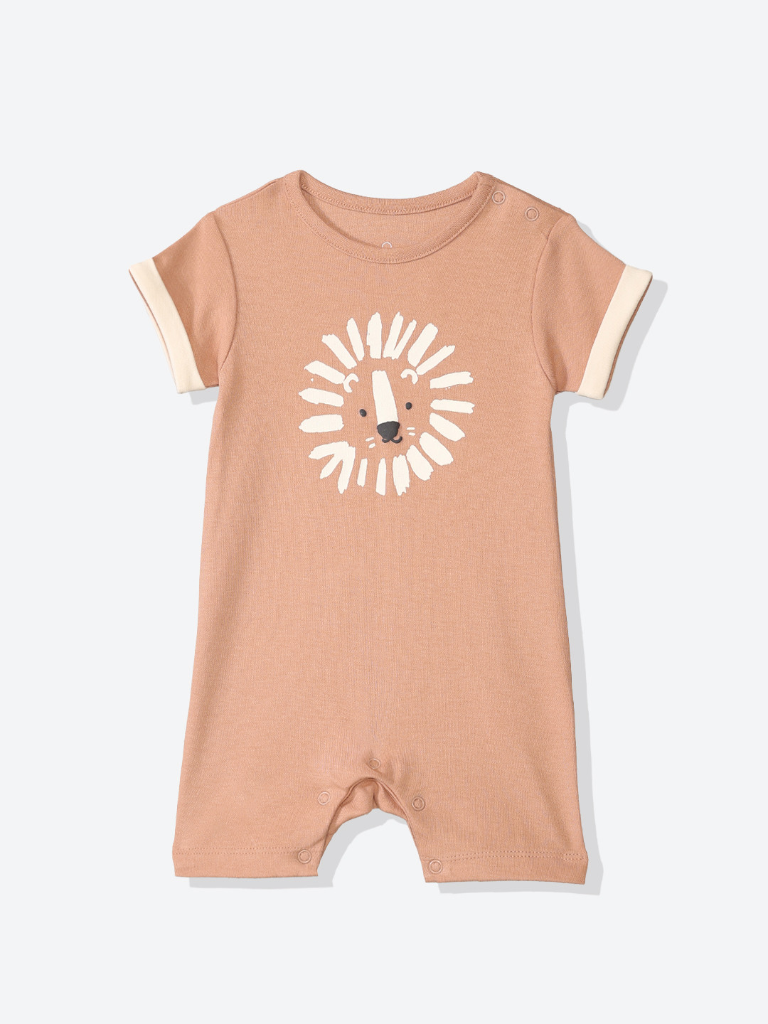 mothercare Kids Unisex Pure Cotton Short Sleeve Rompers