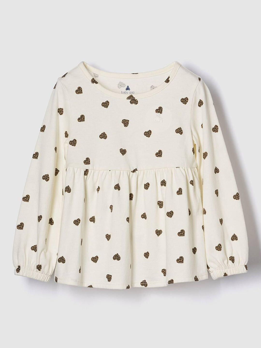 GAP Conversational Printed Pure Cotton A-Line Top