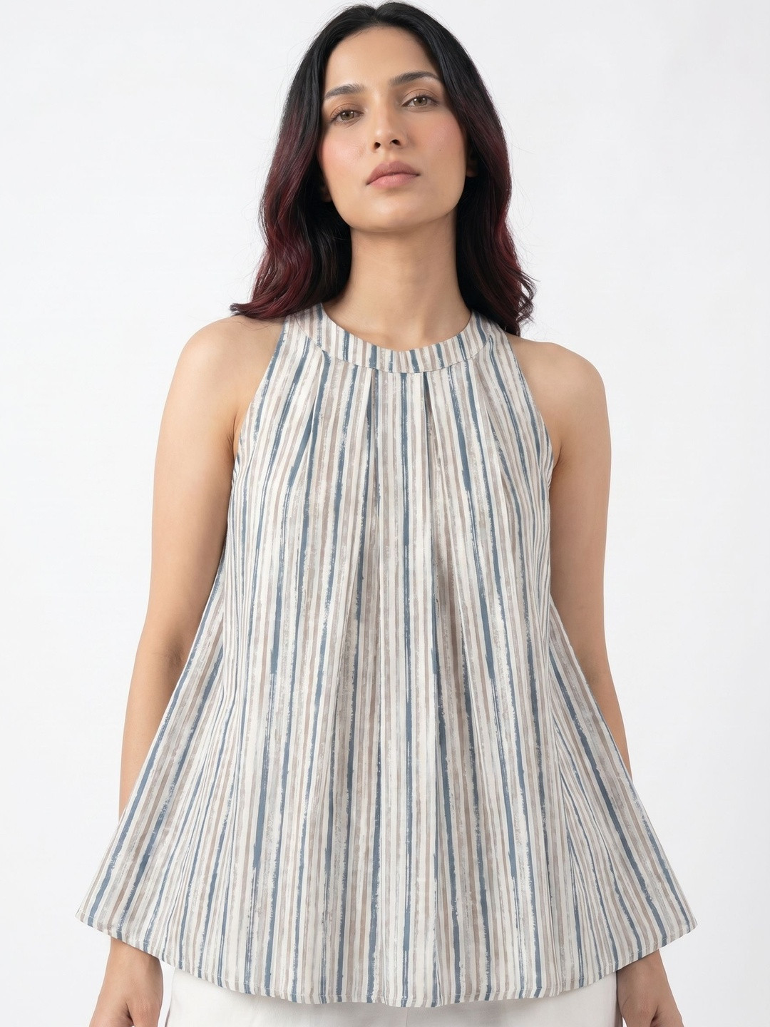 ZNKL Striped Top