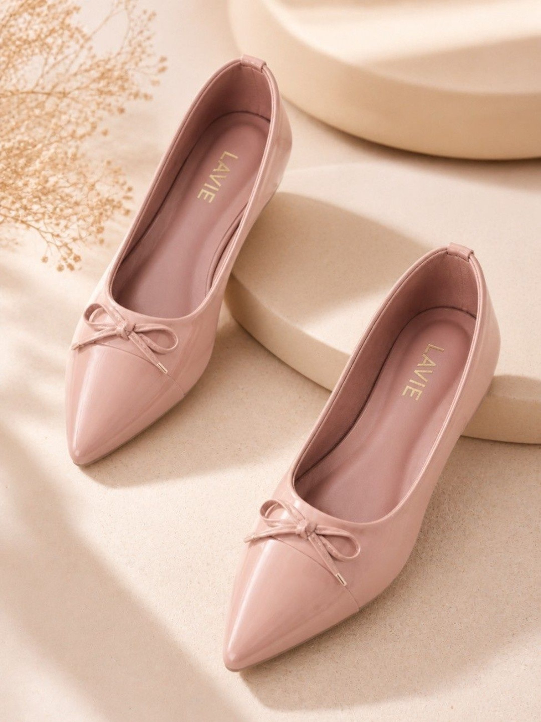 Lavie Pointed Toe Slip-On Ballerinas