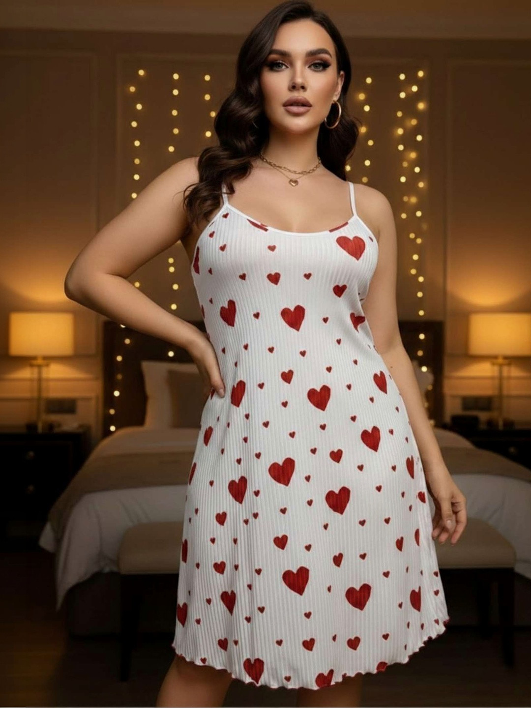 NEWBA Printed Nightdress
