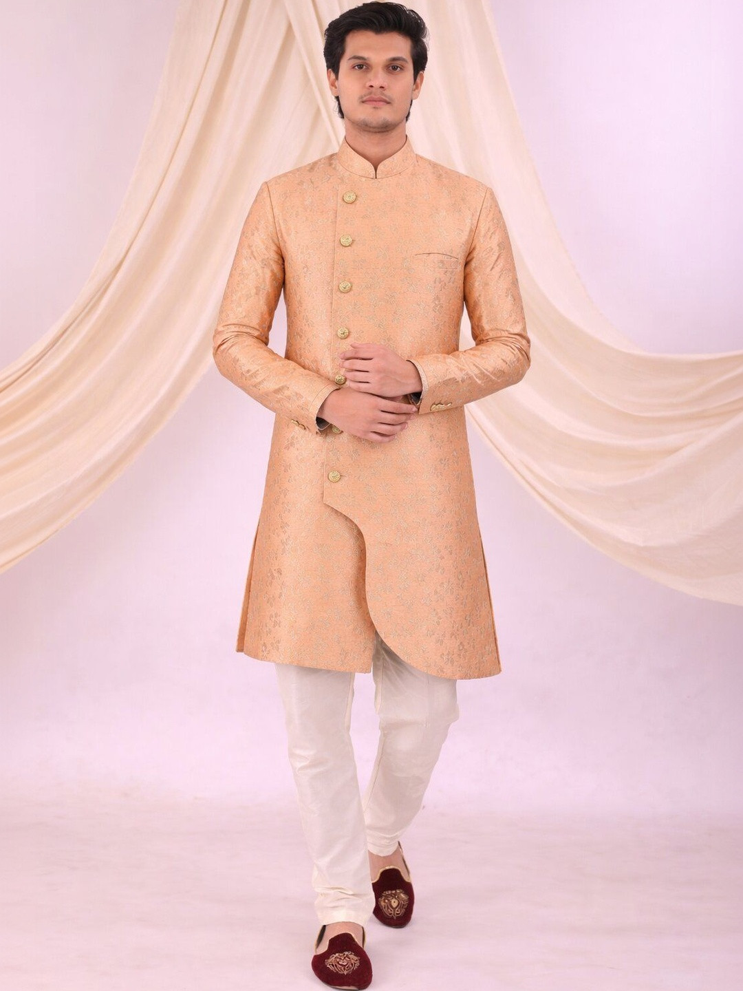 Desibutik Mandarin Collar Sherwani Set