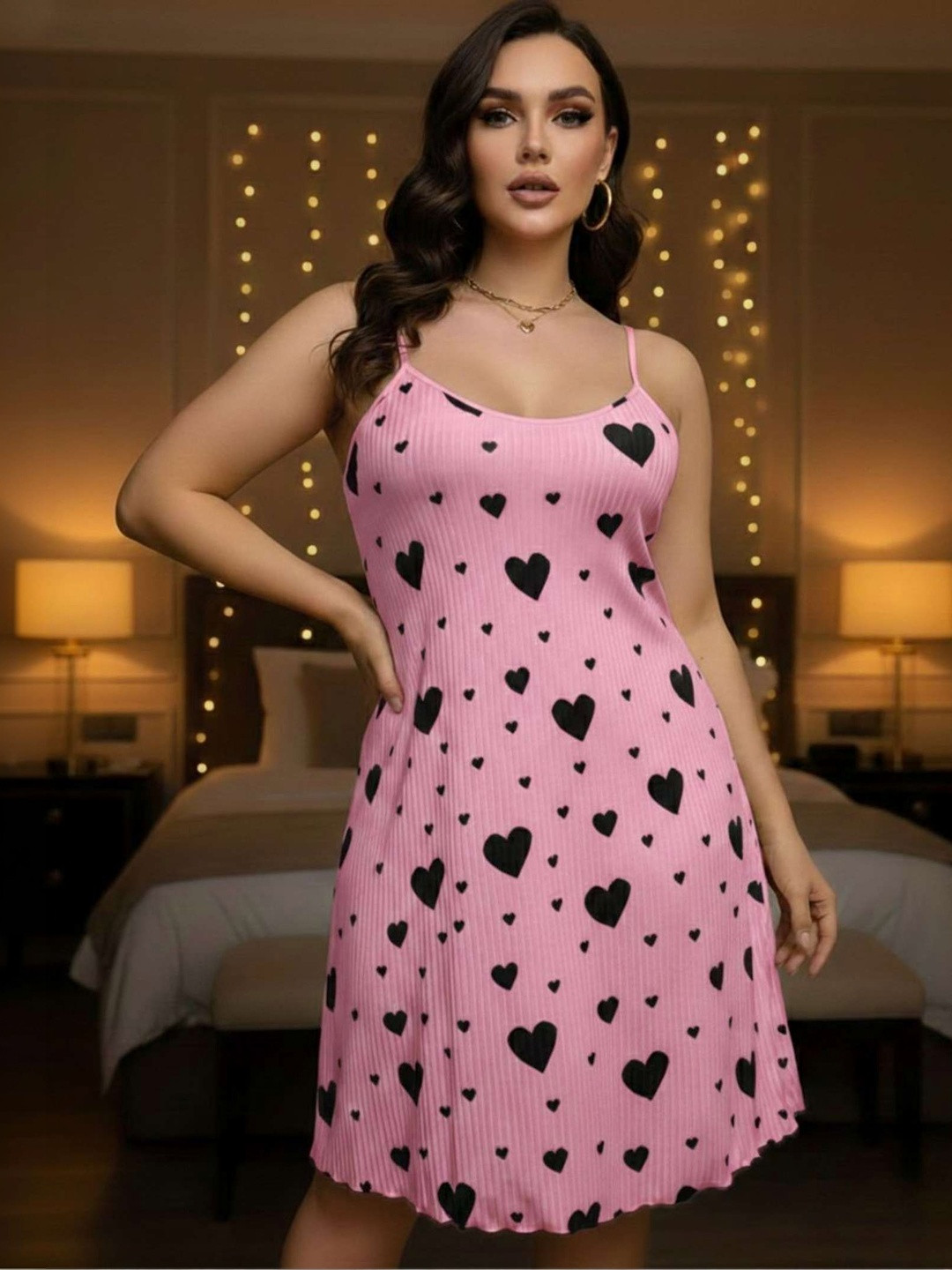 NEWBA Printed Nightdress