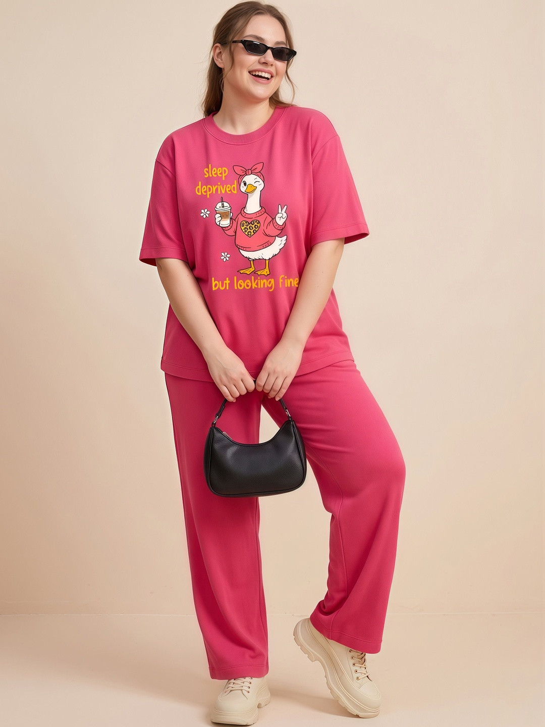 My Swag Pure Cotton Printed Night suit