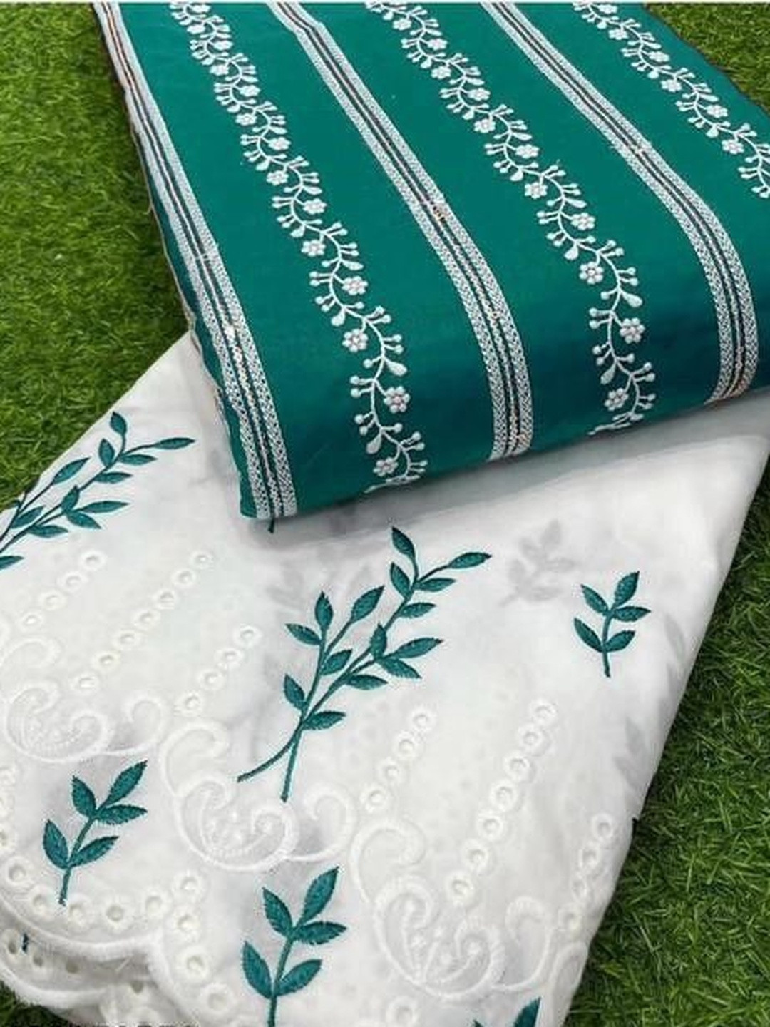 TRYSTON Printed Unstitched Dress Material
