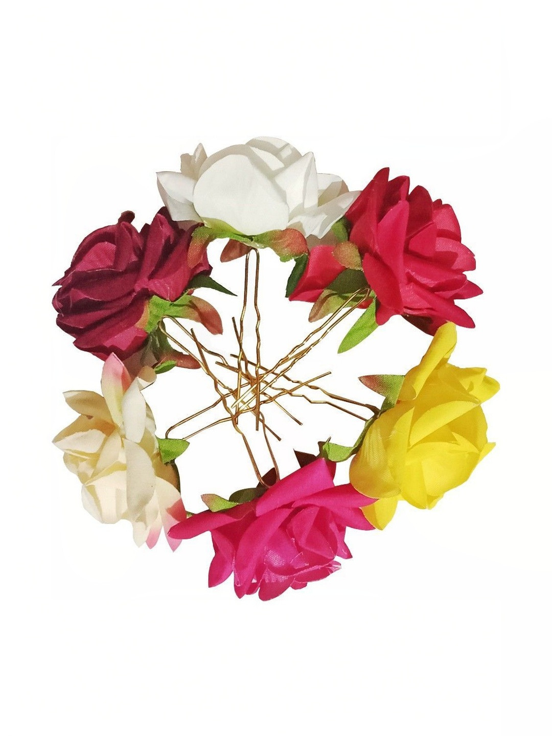 SZN Set Of 6 Flower U Pins