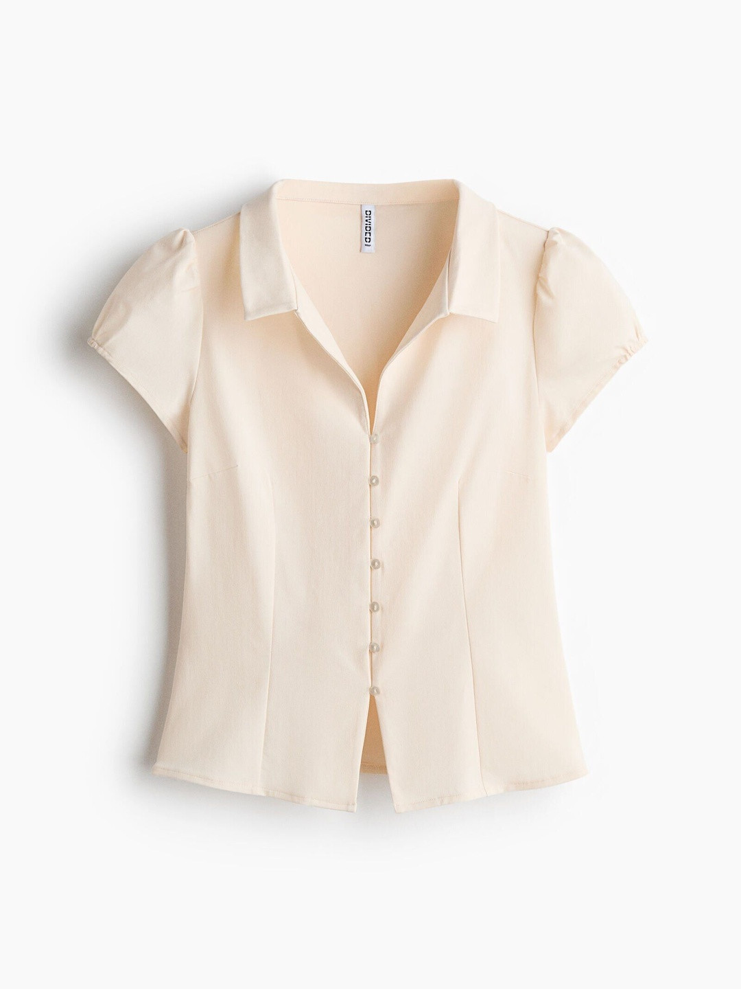 H&M Collared Button-Front Top