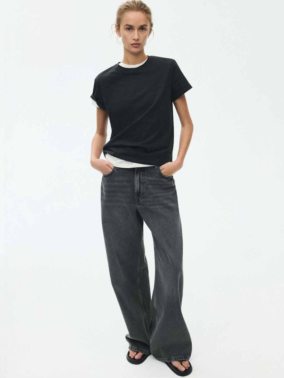 H&M Fitted T-Shirt