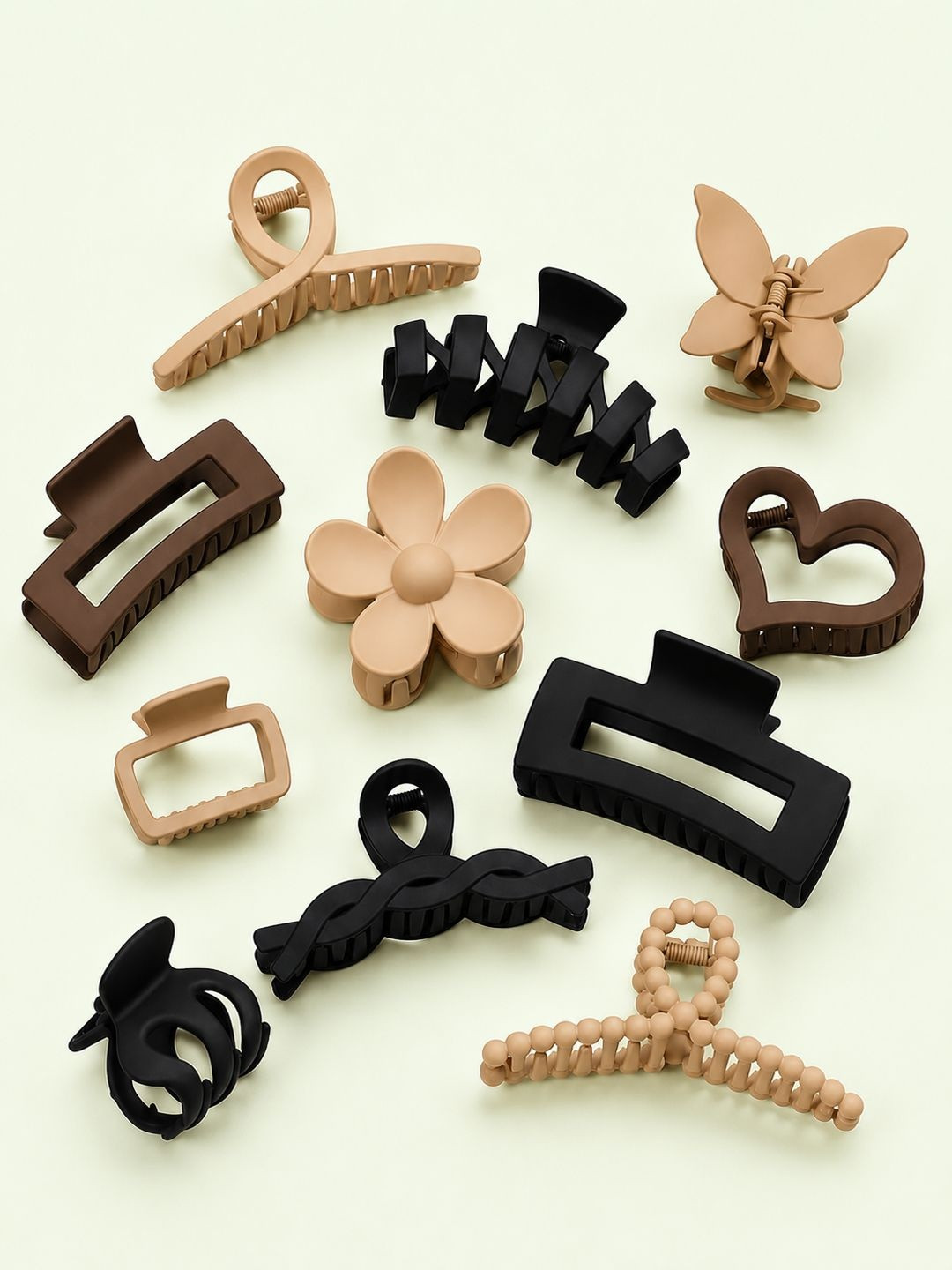 MADHAVWATCH Set Of 6 Claw Clips
