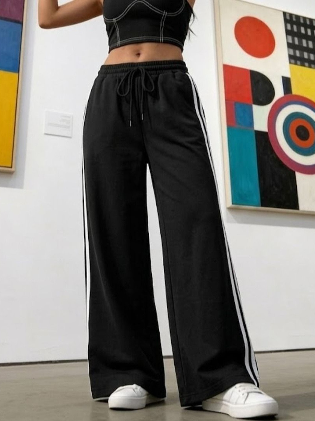 dockstreet Women Relaxed Fit Training Track Pants