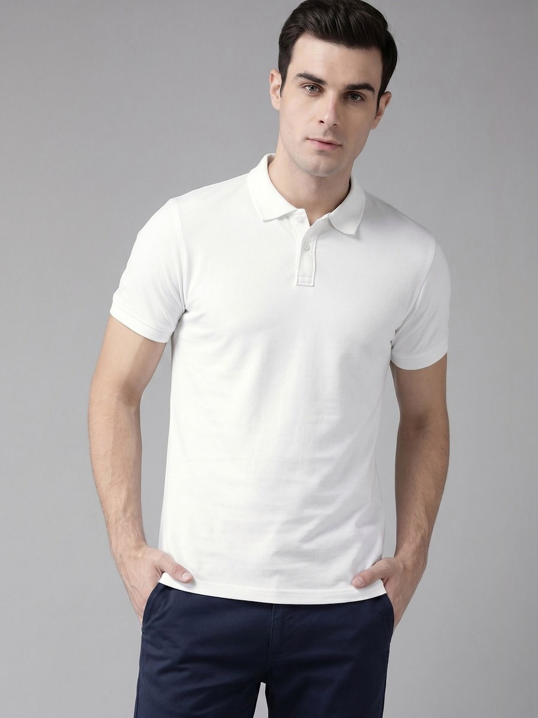SZN Men Polo Collar Anti Odour T-shirt
