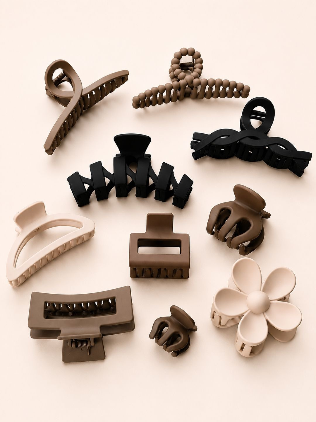 MADHAVWATCH Set Of 6 Claw Clips