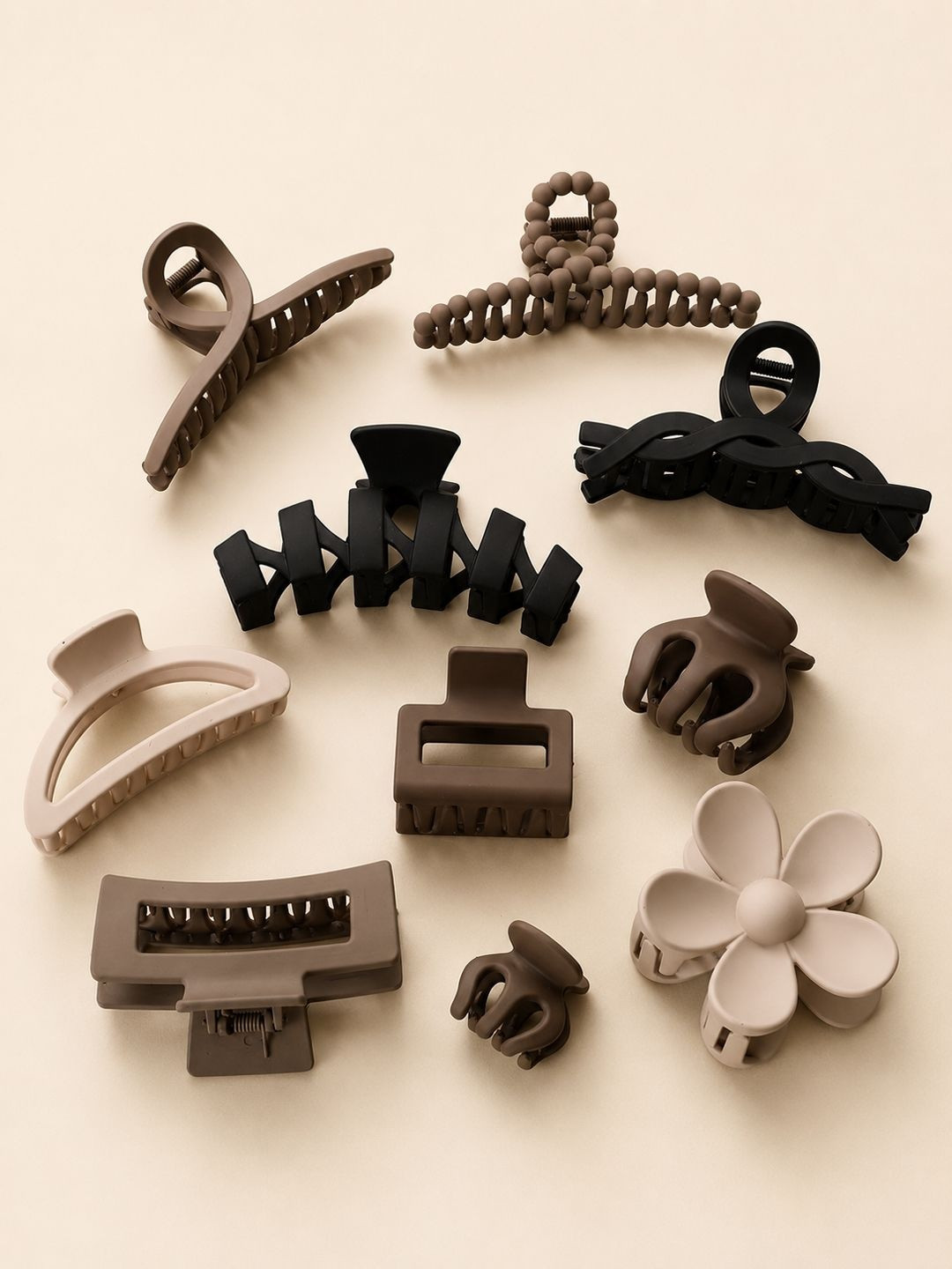 MADHAVWATCH Set Of 6 Claw Clips
