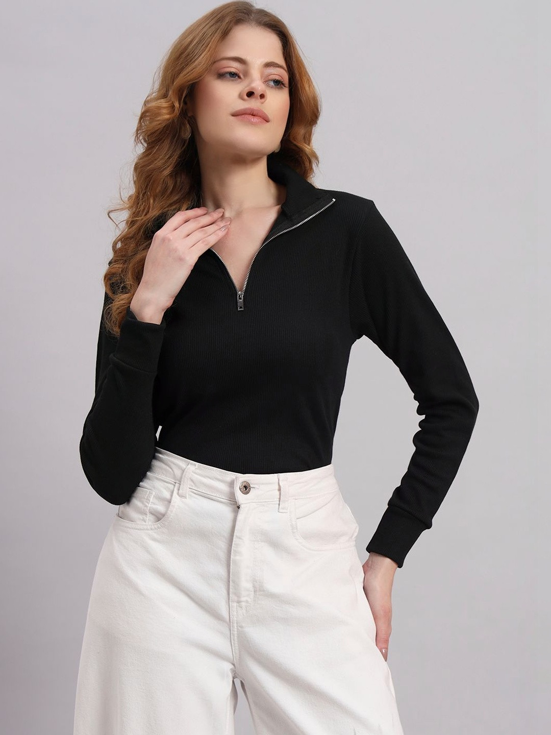 Resilience Women Ribbed Pullover