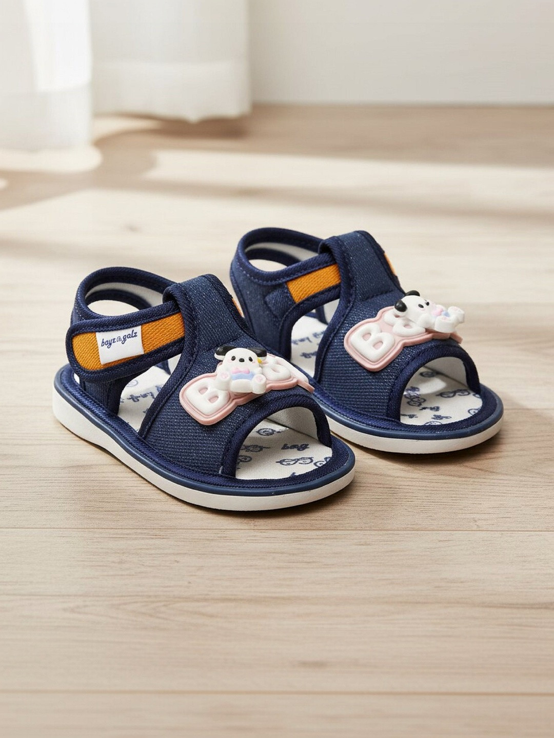 BOYZ N GALZ Boys Open Toe Flats
