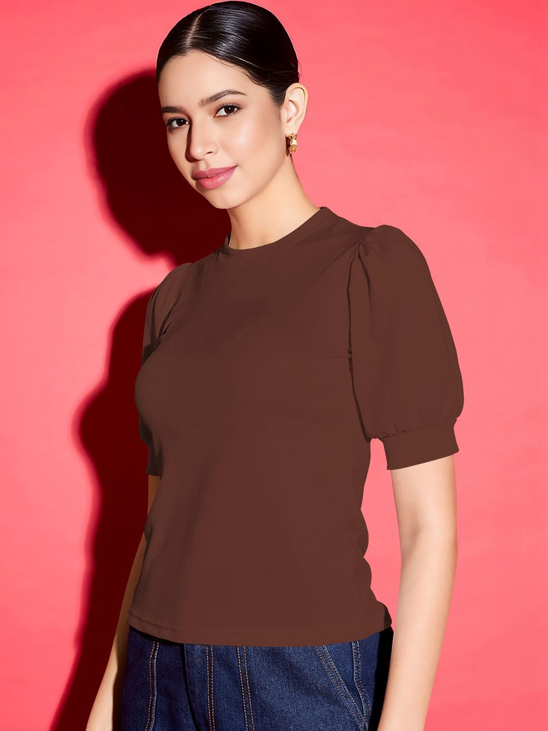 Maheshvi Puff Sleeve Top