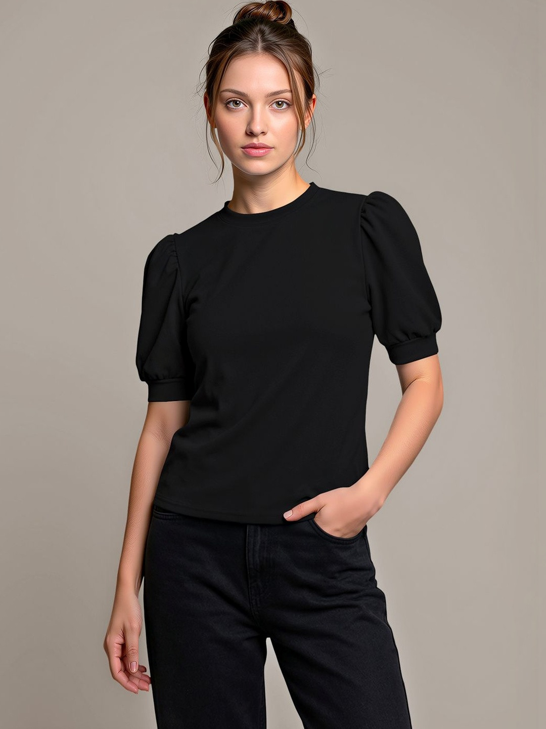 Maheshvi Puff Sleeve Top
