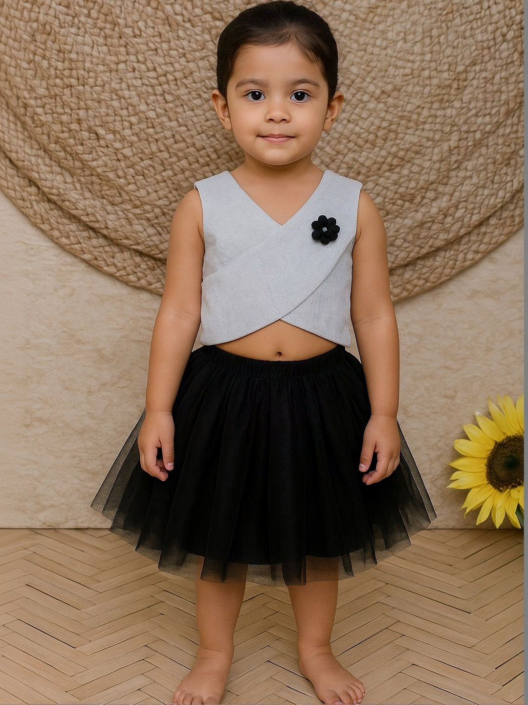 IRSIA Girls Top with Skirt