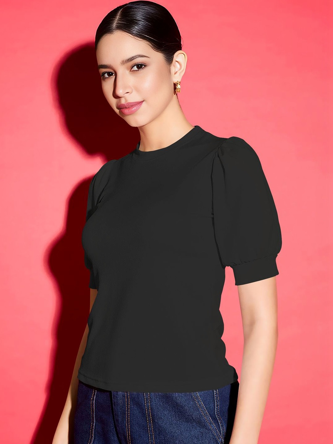 Maheshvi Puff Sleeve Top