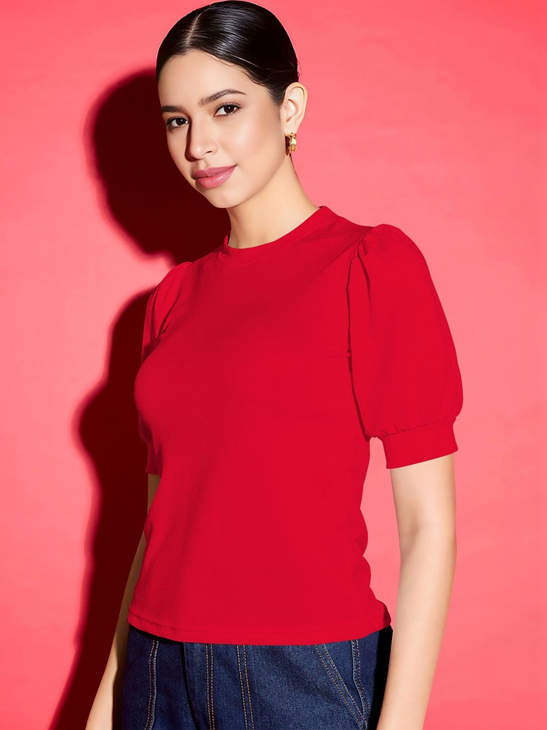 Maheshvi Puff Sleeve Top