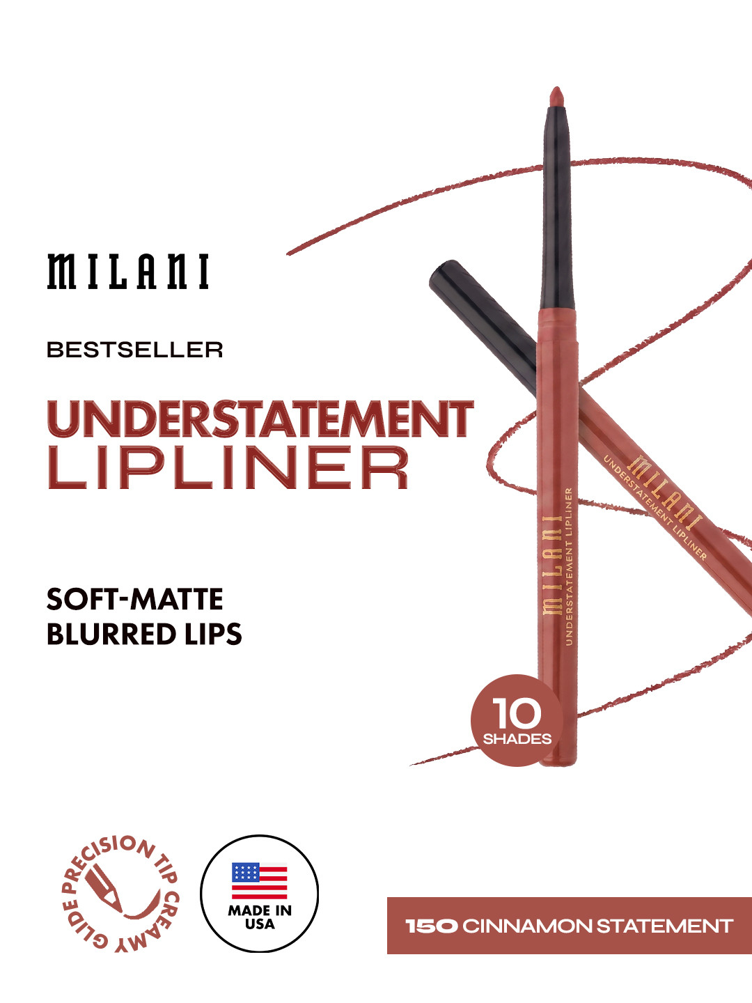 MILANI Understatement Lipliner - Cinnamon Statement 150