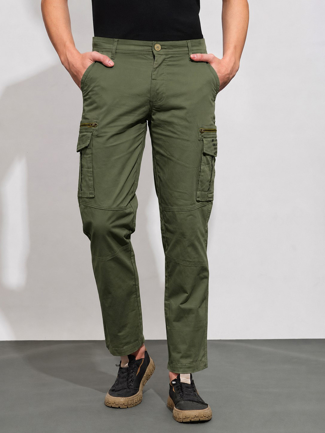 Being Human Men Regular Fit Cargos