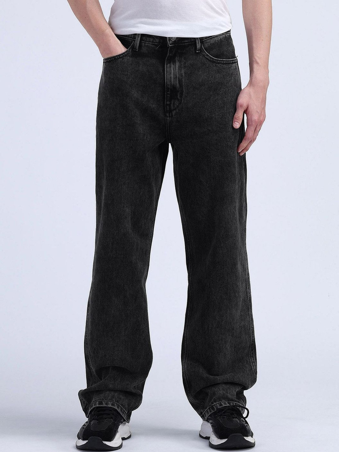 Flying Machine Men Classic Relaxed Fit Stretchable Jeans