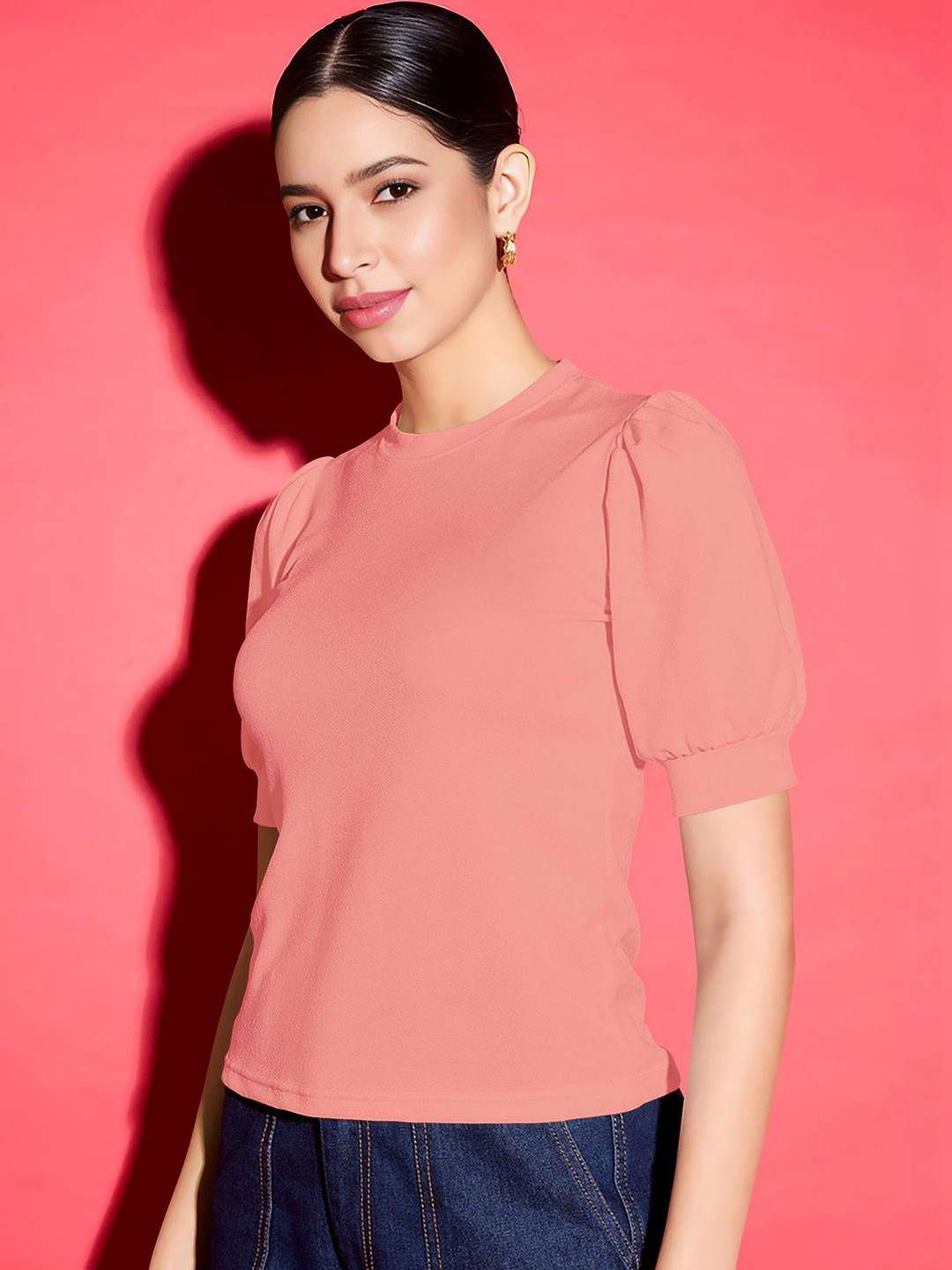 Maheshvi Puff Sleeve Top