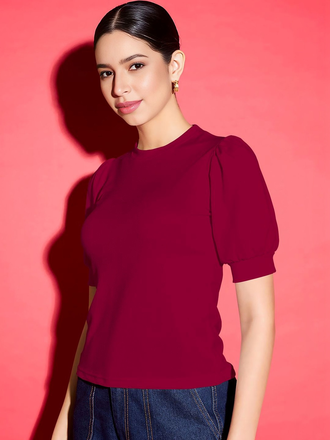 Maheshvi Puff Sleeve Top