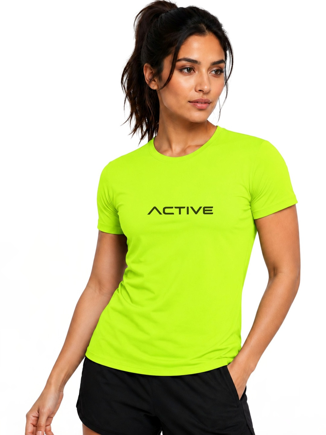 3Colors Women Typography Printed Dri-FIT T-shirt