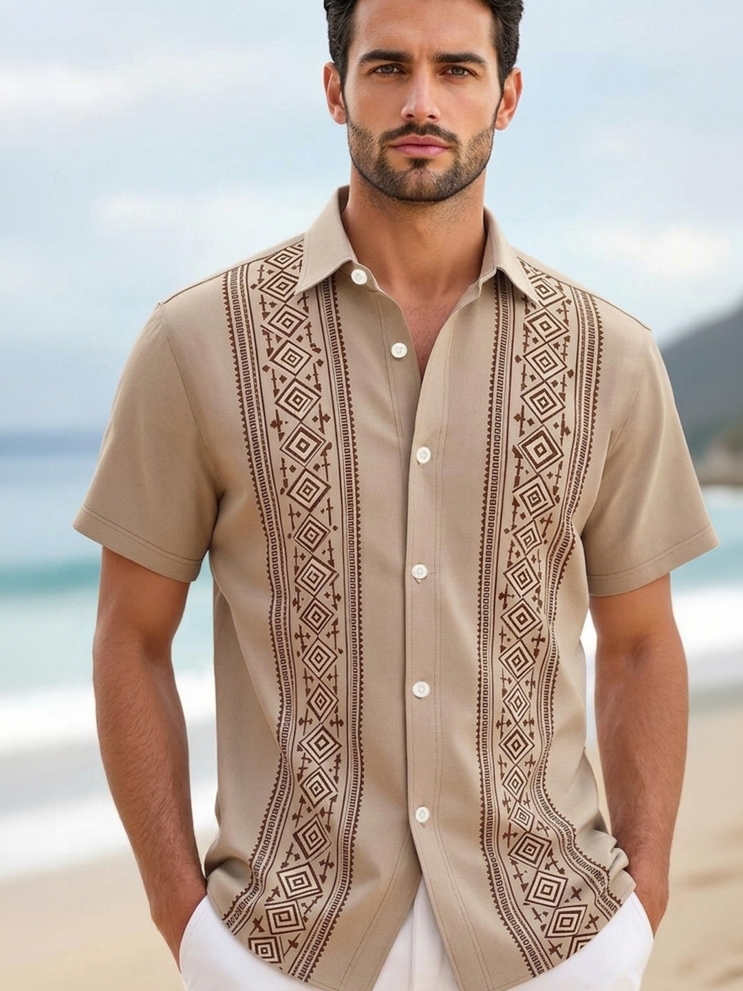 HARPITA Men Printed Casual Shirt