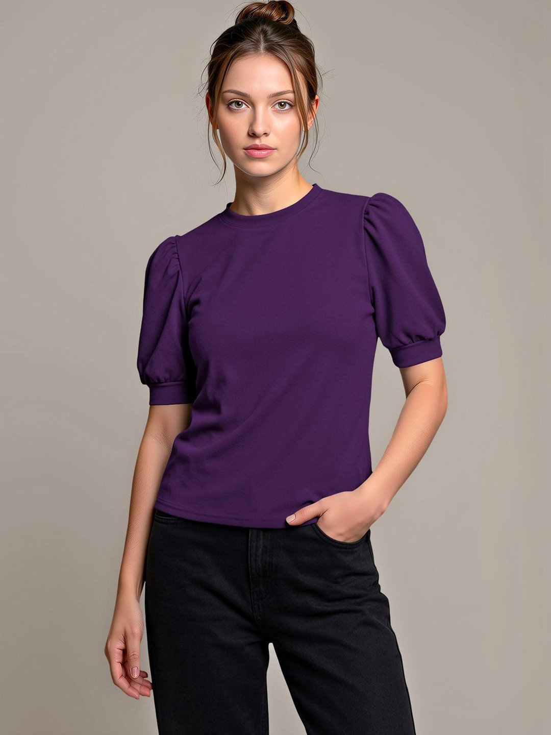 Maheshvi Puff Sleeve Top