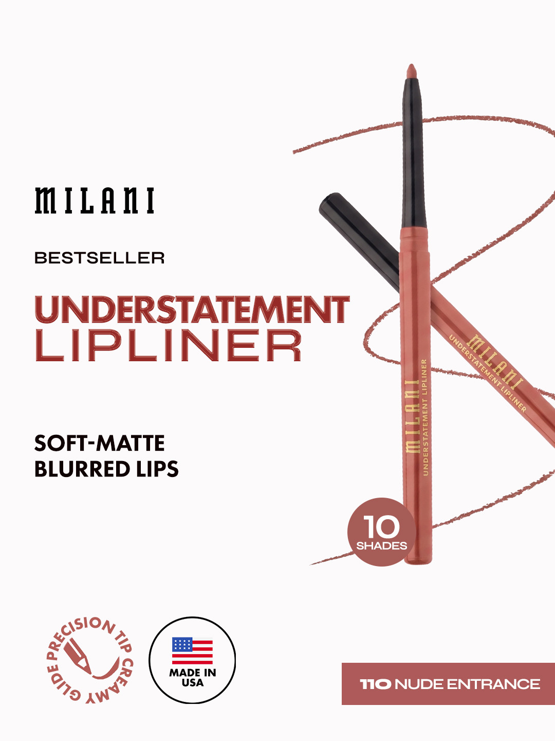 MILANI Understatement Lipliner - Nude Entrance 110