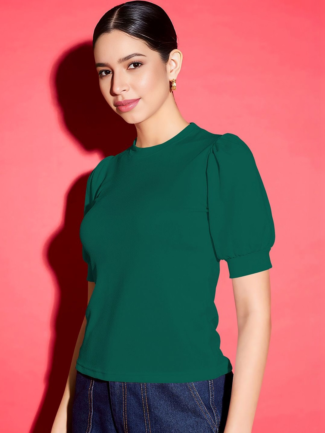 Maheshvi Puff Sleeve Top
