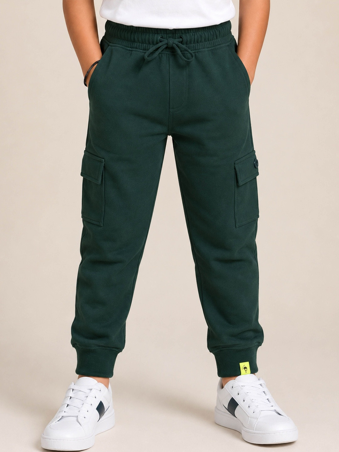 KiddoPanti Boys Relaxed Fit Cargos