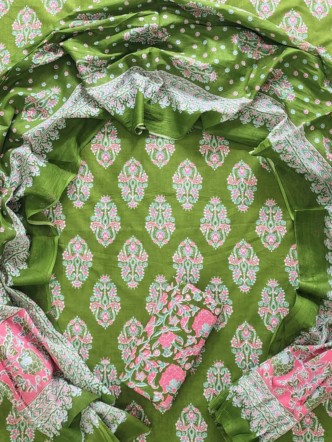 Khatri Creations Printed Unstitched Dress Material