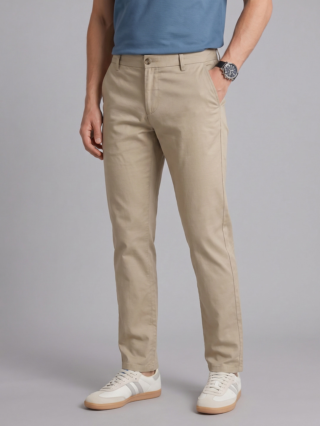 Arrow Sport Men Slim Fit Trousers