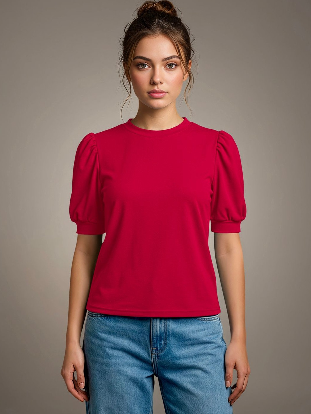 Maheshvi Puff Sleeve Top