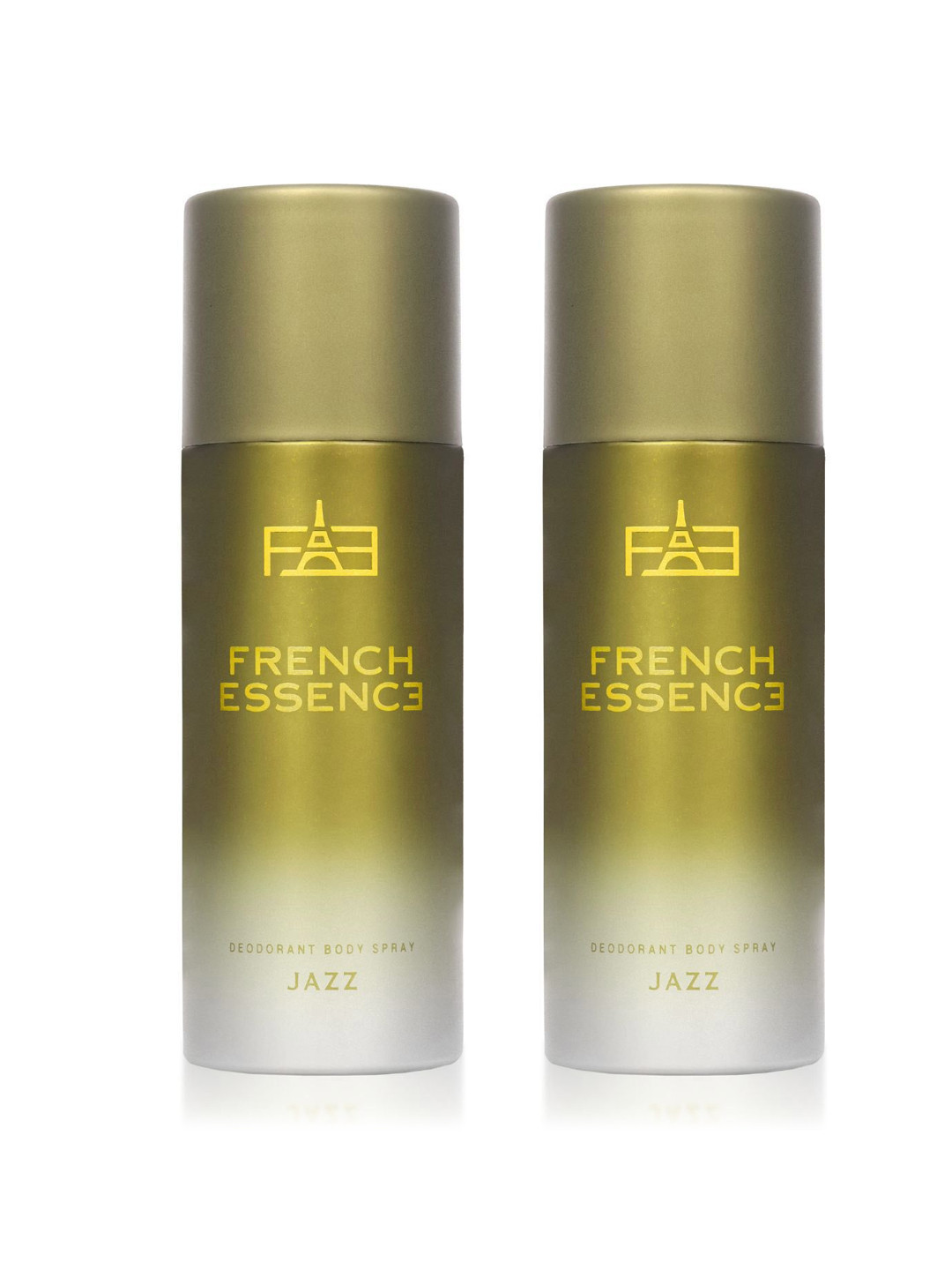 FRENCH ESSENCE Set Of 2 Men Long Lasting Jazz Deodorants - 50 ml Each