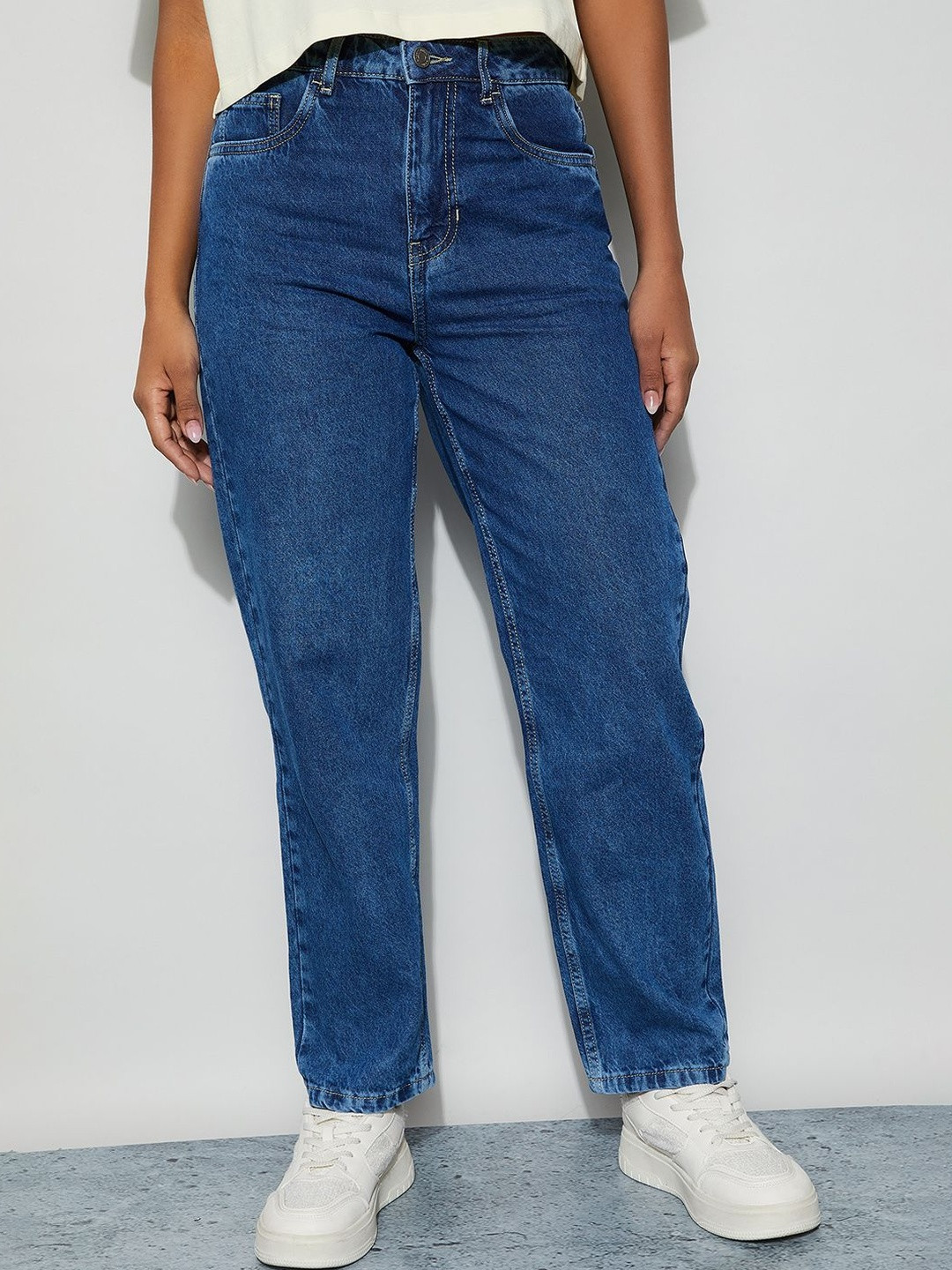 Ginger by Lifestyle Women Regular Fit Mid-Rise Jeans