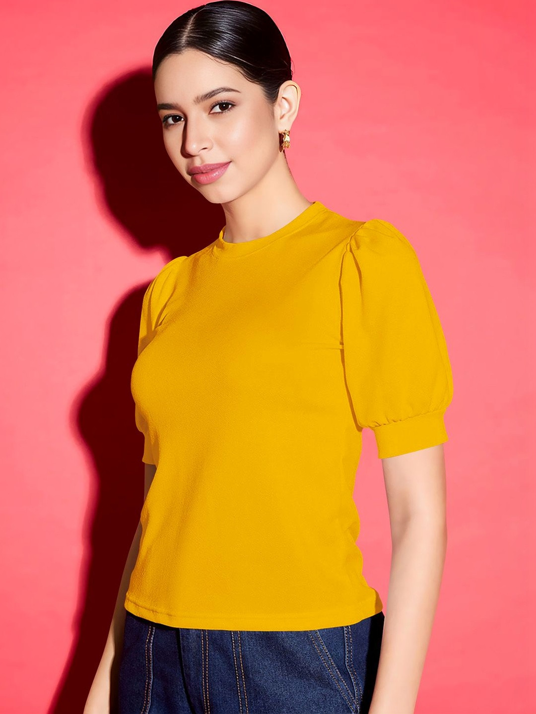 Maheshvi Puff Sleeve Top