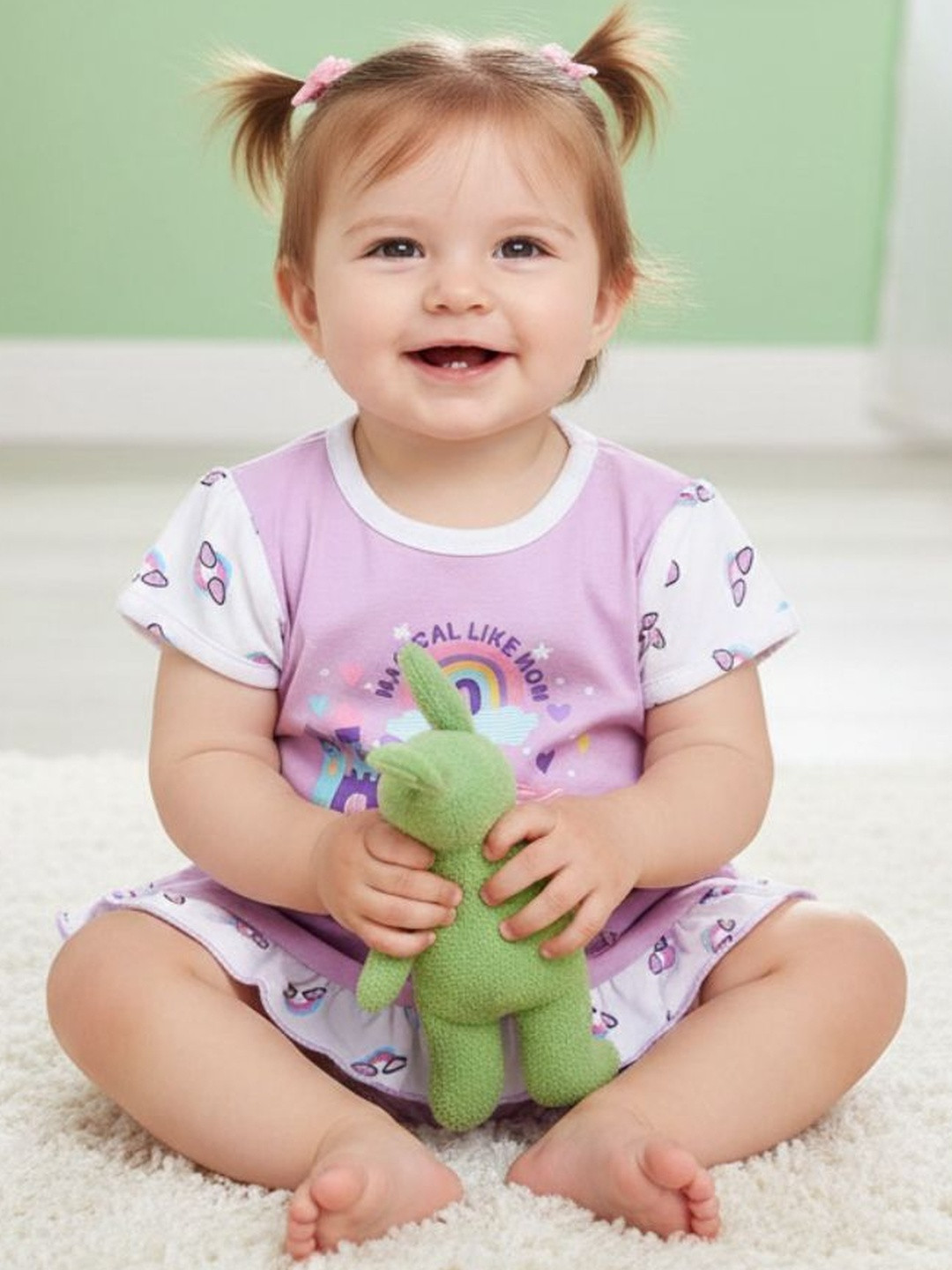 V-Mart Girls Printed Top