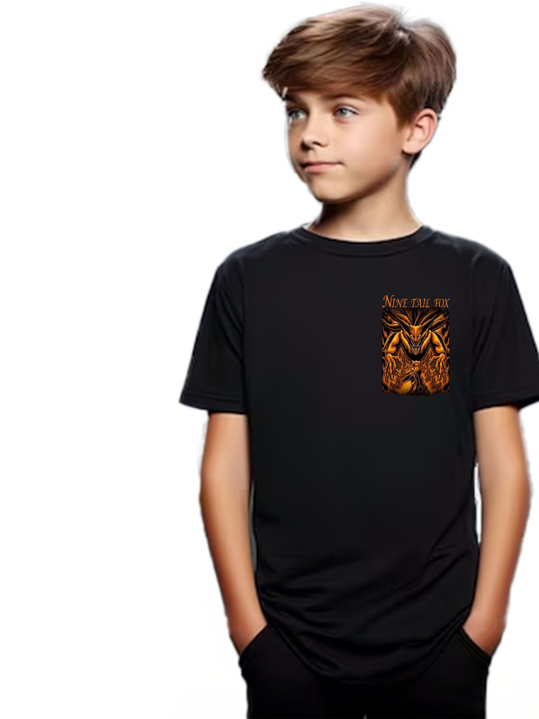 PUSHANKA Kids Printed Pure Cotton T-shirt